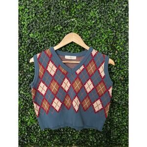 Tomato Crop Top Vest Women’s size s/m no size tag see measurements